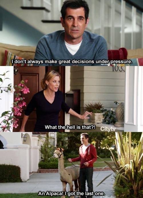Modern Family - Decisions under pressure