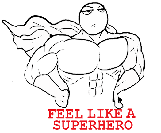 Feel like a superhero